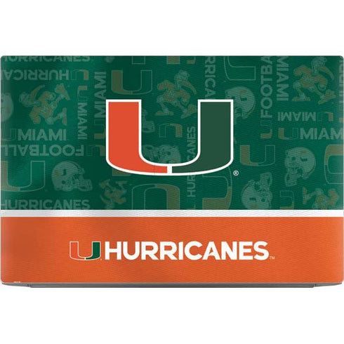 University of Miami U Hurricanes Dell XPS Skin